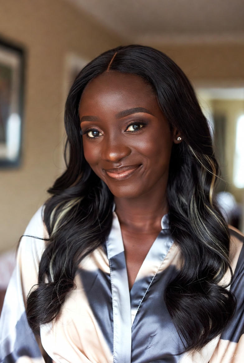 Natural Black With Light Brown Accents