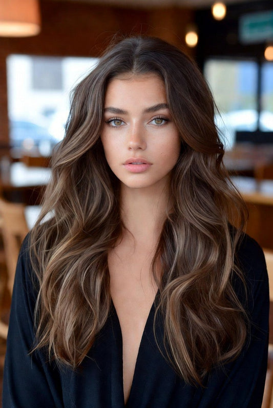 Caramel Luxury Wave Human Hair Wig