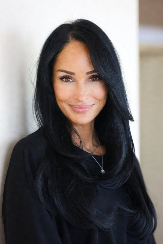 Natural Soft Curl Invisible Extension – Jet Black